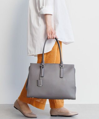 ACE BAGS & LUGGAGE 【PCケース付・A4収納】Jewelna Rose OLバッグ エト トートバッグ 横型 11931 ジュエルナローズ 通勤 チャコール