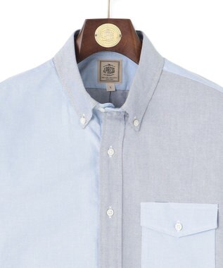 J.PRESS MEN 【WEB・一部店舗限定】クレイジーパターンシャツ / B.D. サックスブルー系9