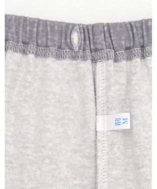 Wing パジャマ 長袖 長ズボン 綿100％ スムース素材 すっきりとしたシルエット かぶりタイプ 丸首 上下セット ルームウェア レディース EP6002 ウイング／ワコール グレー