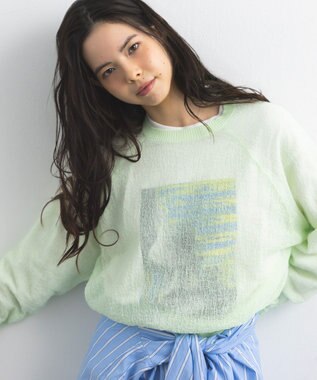 CRAFT STANDARD BOUTIQUE ジョーゼットシアーニットプルオーバー