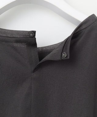 J.PRESS LADIES L シアーレイヤード タックスリーブ カットソー スレート系