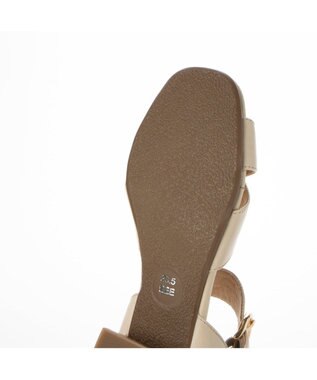 ing <ing>【WEB限定】【3E】ストラップクロスサンダル アイボリー