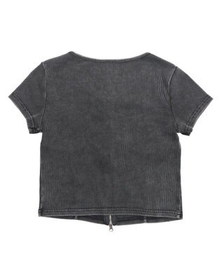 WEGO ピグメントダブルZIPトップ スミクロ