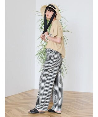 AMERICAN HOLIC ＴＵＲＱＵＯＩＳＥロゴカットプルオーバー Light Beige