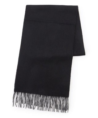 J.PRESS MEN リバーシブル カシミヤマフラー ライトグレー系1