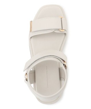 23区 スポーツ サンダル アイボリー系