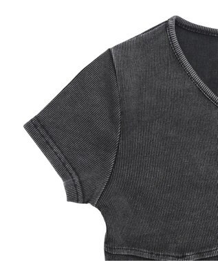 WEGO ピグメントダブルZIPトップ スミクロ