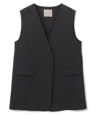 UNFILO TENNEN TOUCH ミドルジレ ブラック