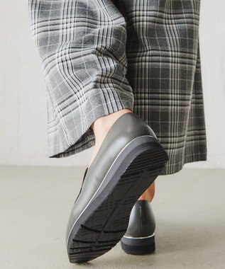 ASICS WALKING ペダラ レディース 2E 3.0cmヒール グレー系