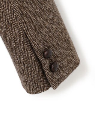 J.PRESS MEN 【KING SIZE】【定番】LOVAT LAVEROCK TWEED ヘリンボンツイードジャケット ブラウン系1