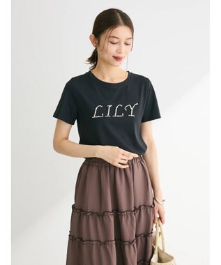 Green Parks ・swing by パールロゴTEE Black