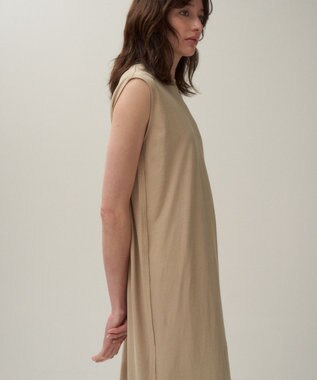 ATON FRESCA NUBUCK | タンクトップドレス BEIGE