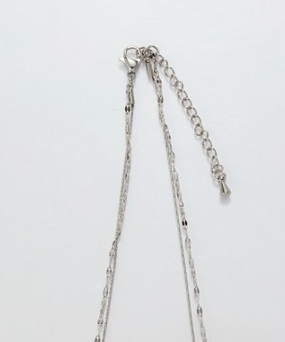 Phoebe 【金属アレルギー対応】ダブルチェーンネックレス　シルバー/サージカルステンレス シルバー