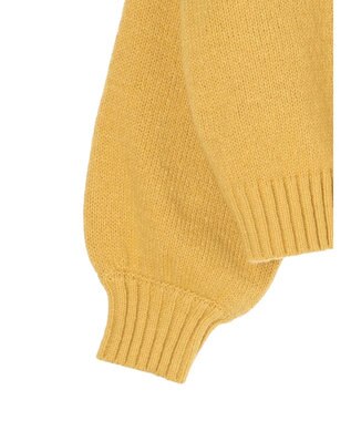 Green Parks クルーネックカーディガン Mustard