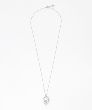 J.PRESS LADIES 【リバーシブル】エポリング ネックレス ベージュ×オフ系