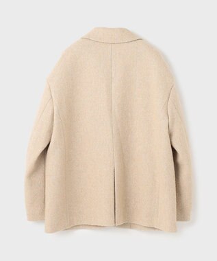 GRACE CONTINENTAL ヘリンボーンツイードジャケット ベージュ