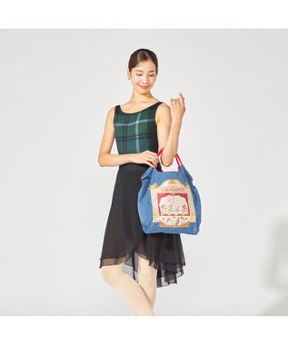 Chacott ノースリーブレオタード コバルトブループリント