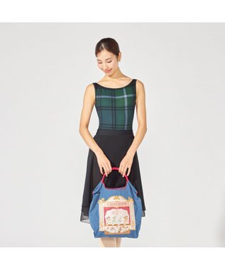 Chacott ノースリーブレオタード コバルトブループリント