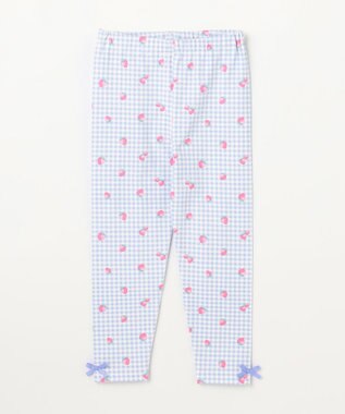 ANY KIDS 【Strawberry Collection】いちごレギンス サックスブルー