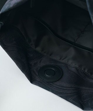 MIYABIYA LAQUOH マーブル墨流し ワンショルダーL カーキ