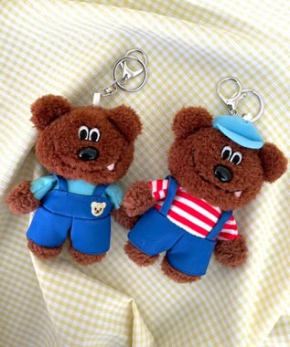 WEGO ぺろりんベアぬいぐるみキーホルダー 柄1