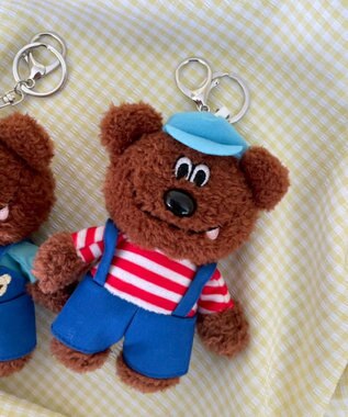 WEGO ぺろりんベアぬいぐるみキーホルダー 柄1