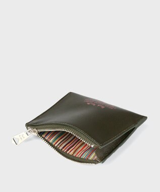 Paul Smith アイロンドゴート カード＆コインケース カーキ