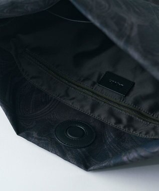 MIYABIYA LAQUOH マーブル墨流し ワンショルダーL カーキ