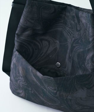 MIYABIYA LAQUOH マーブル墨流し ワンショルダーL カーキ