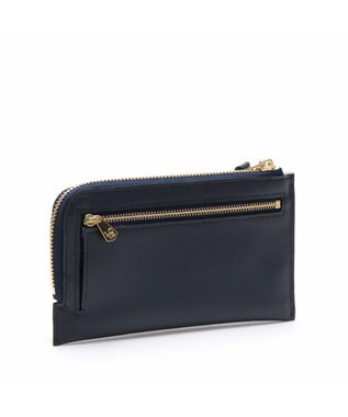 A.D.M.J. 【牛革】セブンティリリィ/オーガナイザーパース ネイビーブルー