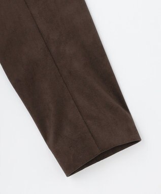 JOSEPH ABBOUD 【キングサイズ・家で洗える/ストレッチ/スウェードタッチ】ウォッシャブルスウェードジャケット ダークブラウン系