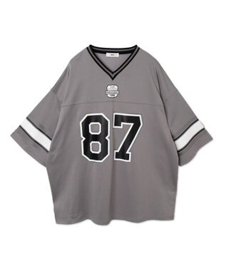 WEGO ナンバリングホッケーT（S） グレー