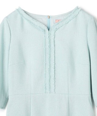 TOCCA FROST MIST TWEED ドレス スカイブルー系5