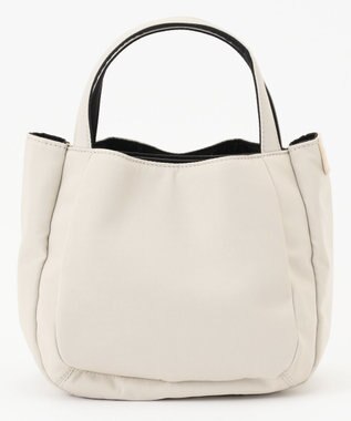 Y'SACCS 【ムック本掲載】ナイロンボンディング2WAYトート　SSサイズ アイボリー