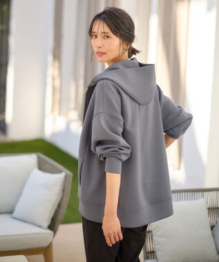 ANY 【洗濯機可】ダンボールジップアウター チャコール