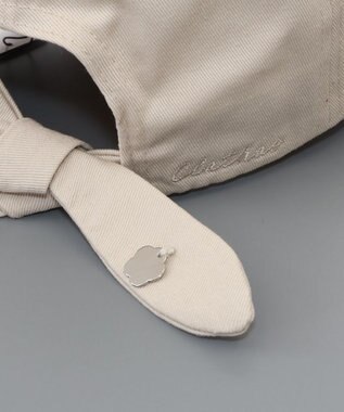 AURORA 【 CLATHAS.（クレイサス）】フロントビッグ刺繍キャップ ベージュ