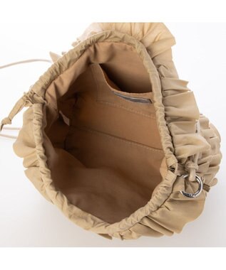 UNBILLION カシュカシュ cachecache / コットンフリルショルダー ベージュ