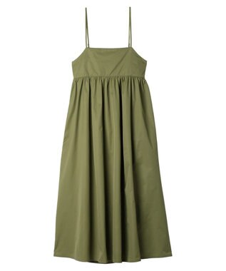 Green Parks ナイロンキャミワンピース Khaki