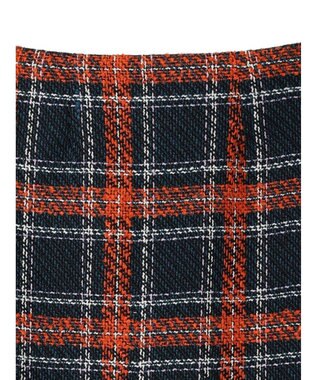 Green Parks ・ＳＵＧＡＲ　ＳＰＯＯＮ　チェックフリンジスカート Navy