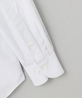 GOTAIRIKU 【形態安定】PREMIUMPLEATS_セミワイドカラー _通年ドレスシャツ(25年秋冬限定色) ライトグレー系