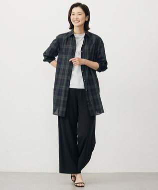 J.PRESS LADIES ノットオーバル ワントップ ネックレス シルバー系