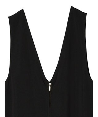 Green Parks ・ＥＬＥＮＣＡＲＥ　ＤＵＥ　２ｗａｙＶネックジャンスカ Black