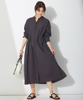 稲沢朋子さん着用 撥水 2way シャツ ワンピース Unfilo ファッション通販 公式通販 オンワード クローゼット