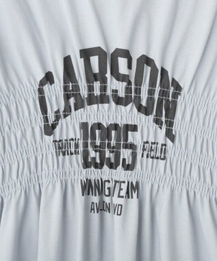 AMERICAN HOLIC シャーリングプリントTシャツ Light Gray