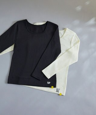  MADE WITH ねずみのANDY 綿混裏起毛シャツ