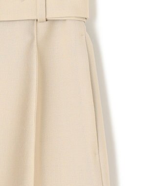NAVE 【Nave・セットアップ可】ウールポリエステルツイルスカート ベージュ系