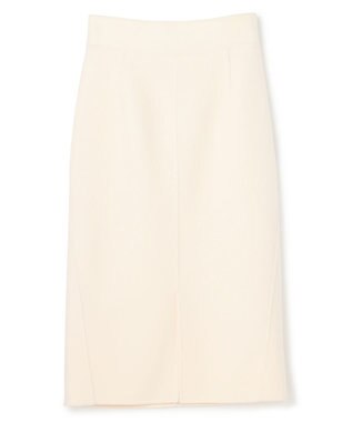 BEIGE， CHAMPIONNET  / ウールメルトン  Iラインスカート