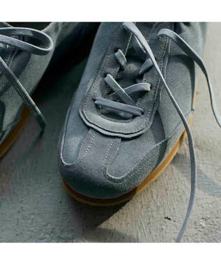 MODE ET JACOMO <D'ICI>ステッチアクセントローテクスニーカー ブラック