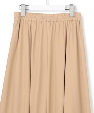 ICB 【WEB限定】マットスキューバ フレアスカート ベージュ