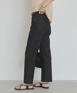 WEGO 【ANGIE VINTAGE/SMLサイズ展開】ストレートデニムパンツ ブラック